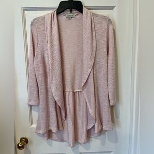 Petit medium light pink Chenault cardigan